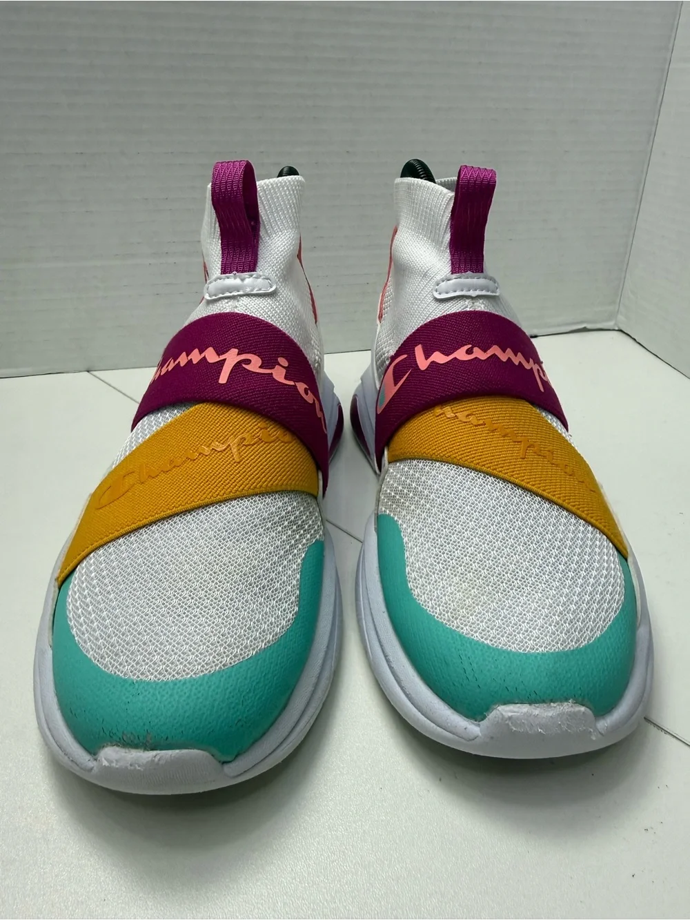 Champion Women's Lady Legend V CB High-Top SNEAKER Sz 6